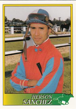 1993 Jockey Star #173 Herson Sanchez Front
